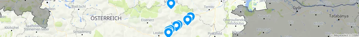 Map view for Pharmacy emergency services nearby Bruck-Mürzzuschlag (Steiermark)